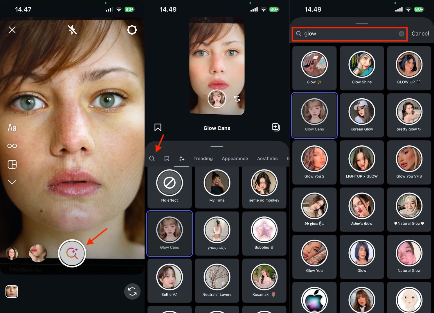 browse or search the filters