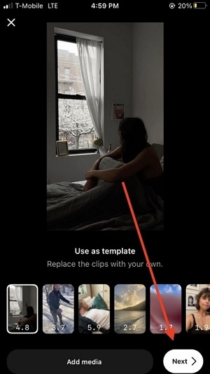 instagram compile clips