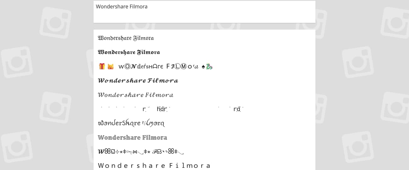 instagram fonts online tool