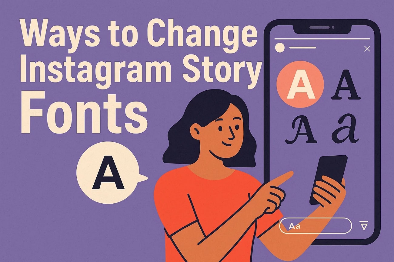 guide on instagram fonts story