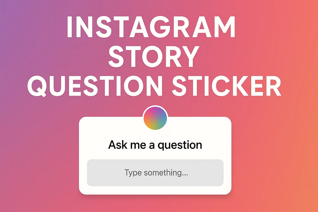use instagram story question sticker