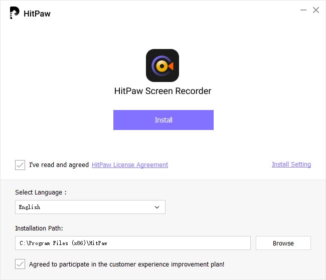 hitpaw screen recorder