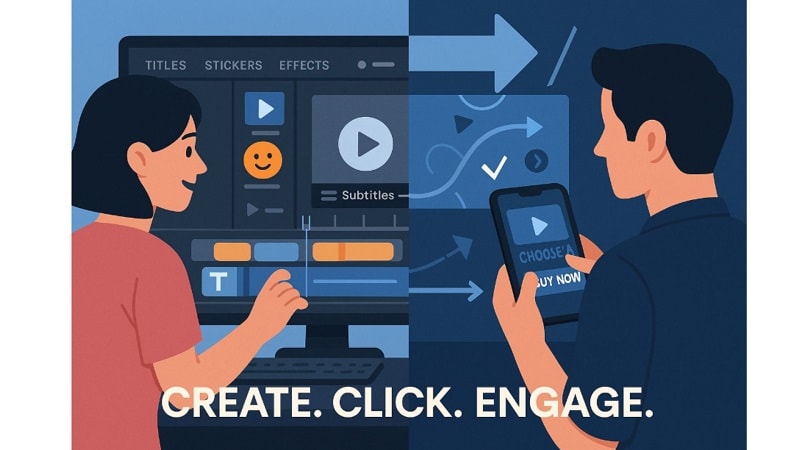 interactive video app