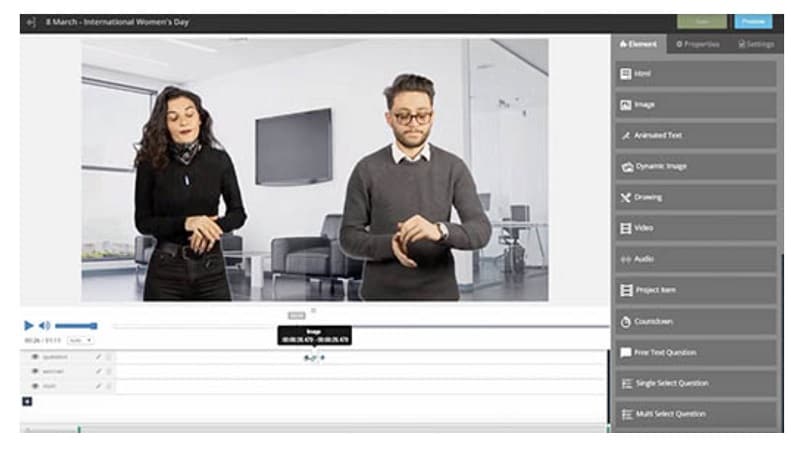 interactive video maker cinema8