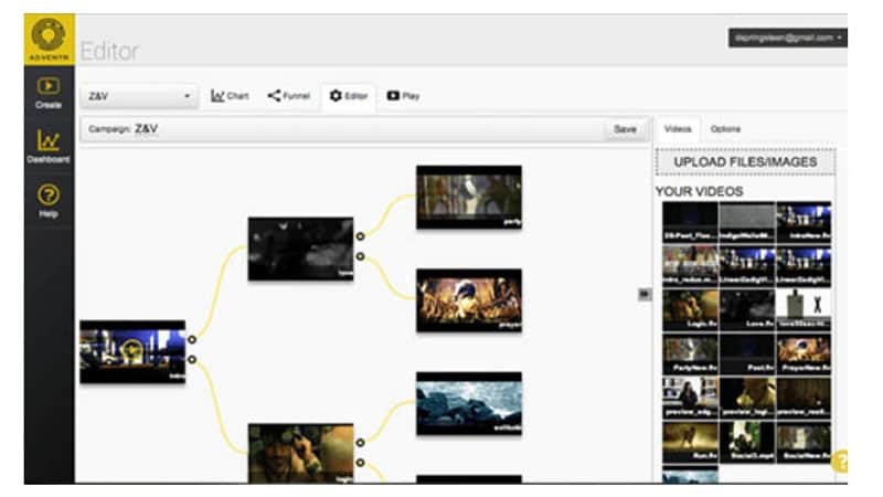 interactive video creator adventr