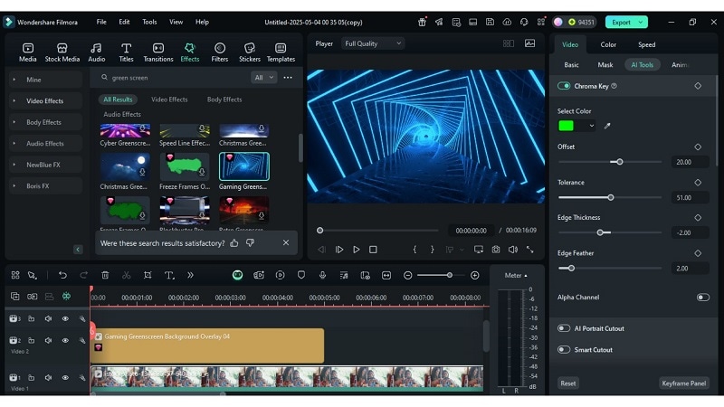 apply creative video effects