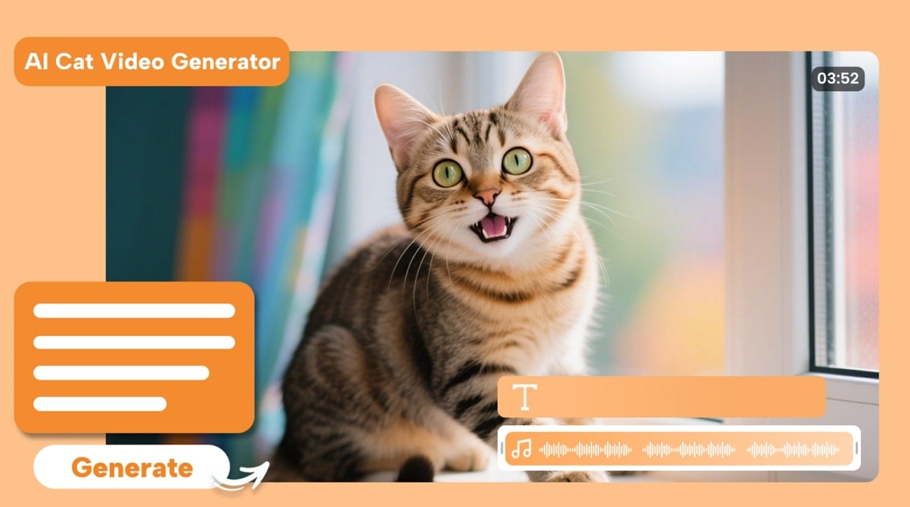 ai cat videos for celebration