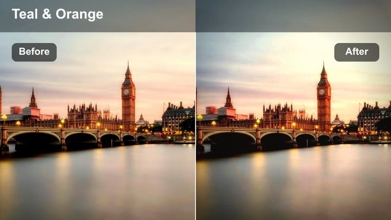 Vlogger standing at a city corner at night with blurred traffic lights in the background.