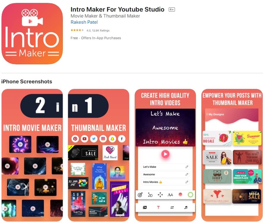 intromaker app