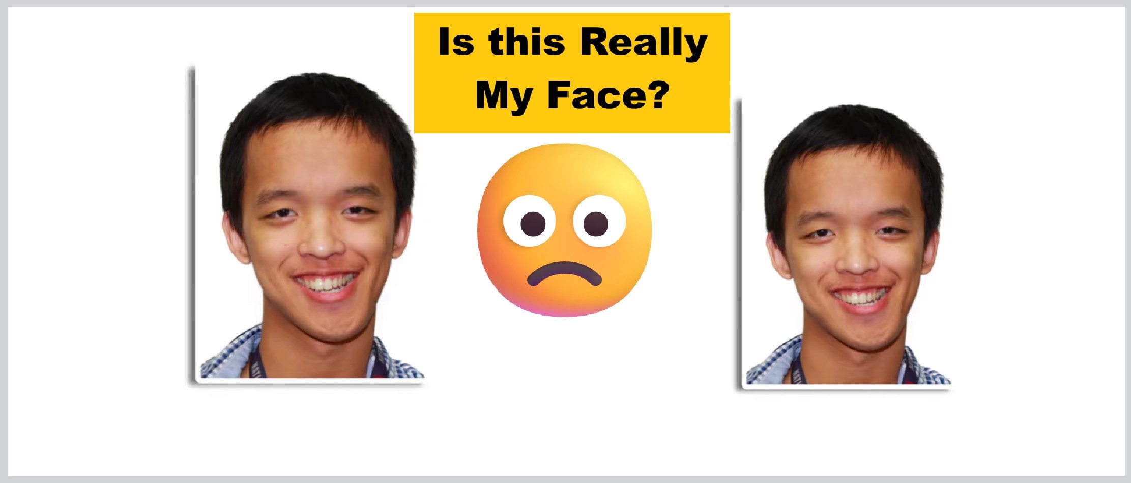 asymmetrical face