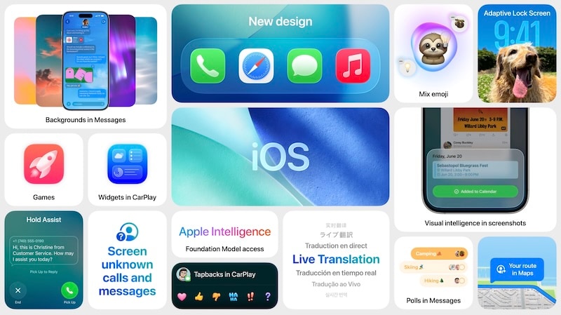 ios 26 showcased by apple