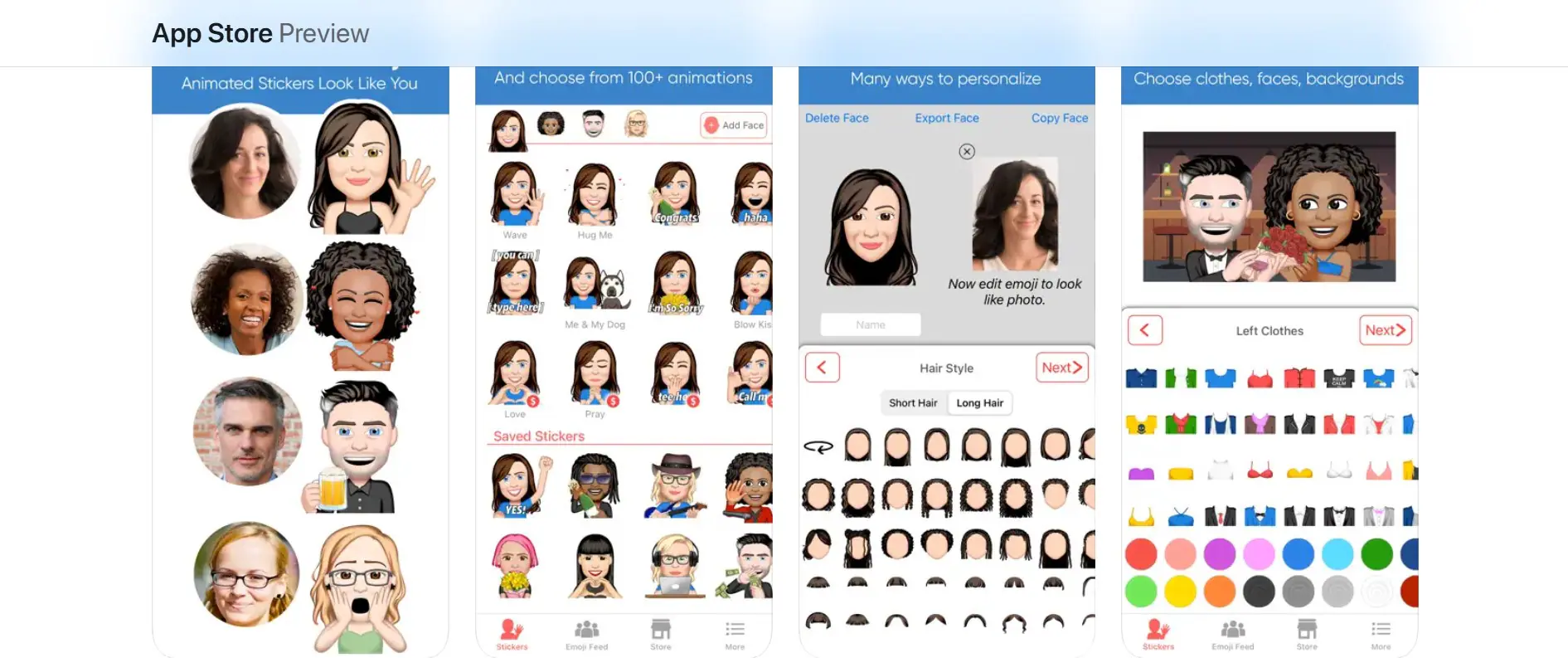 create emojis with face