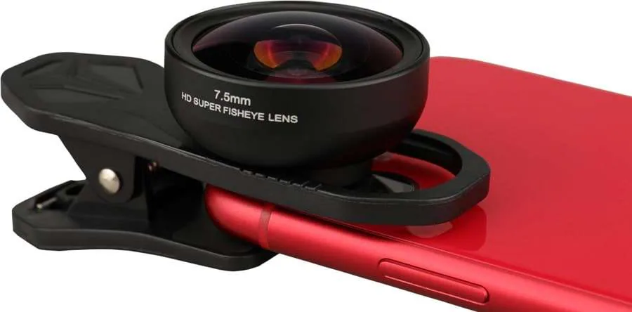 objectif fisheye alilusso pour android