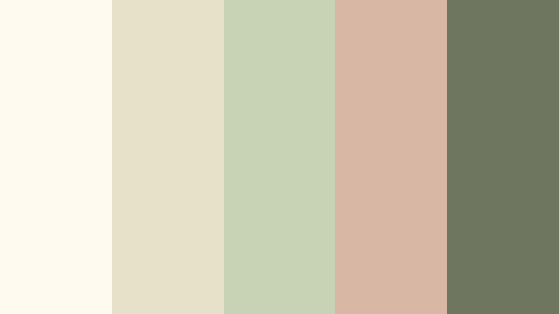 ivory garden promise wedding video color color palette with hex codes