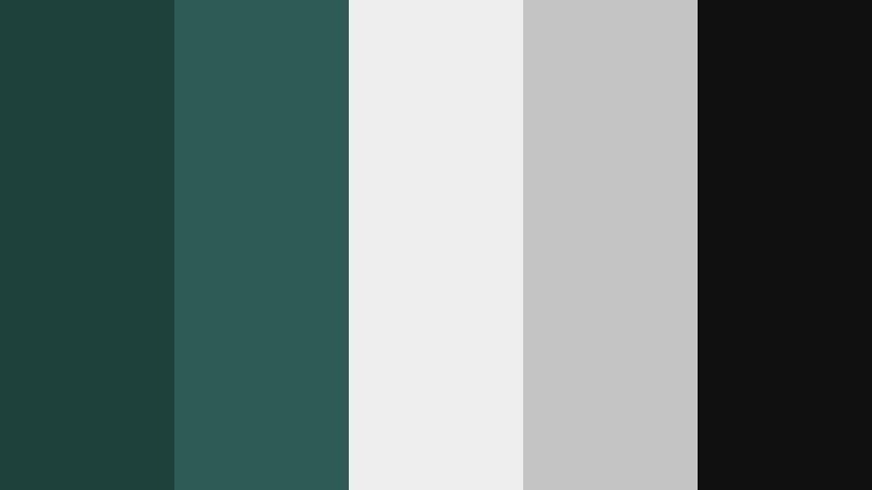 jade shadow minimal grid jade shadow color palette with hex codes