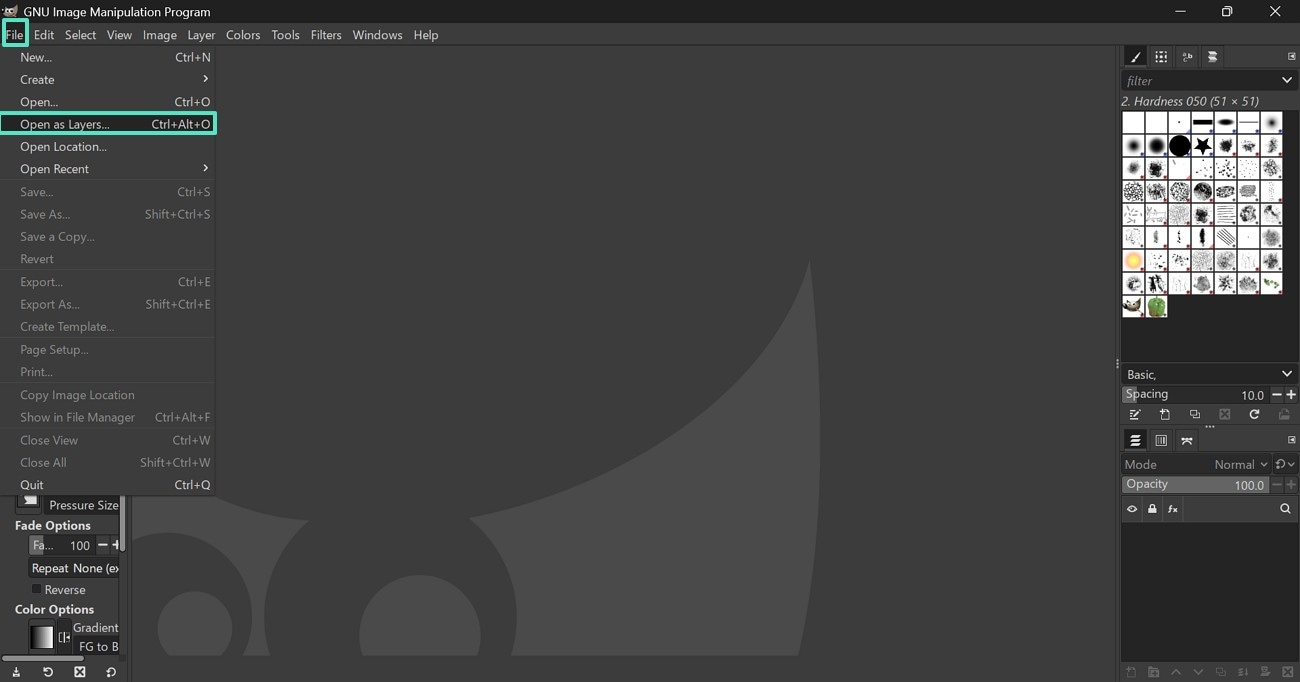 create gif gimp