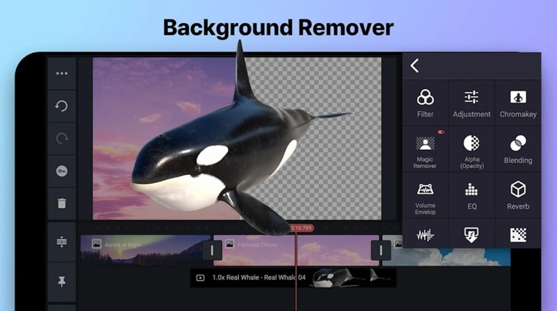 kinemaster ai background remover