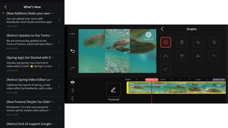 kinemaster editor app latest update