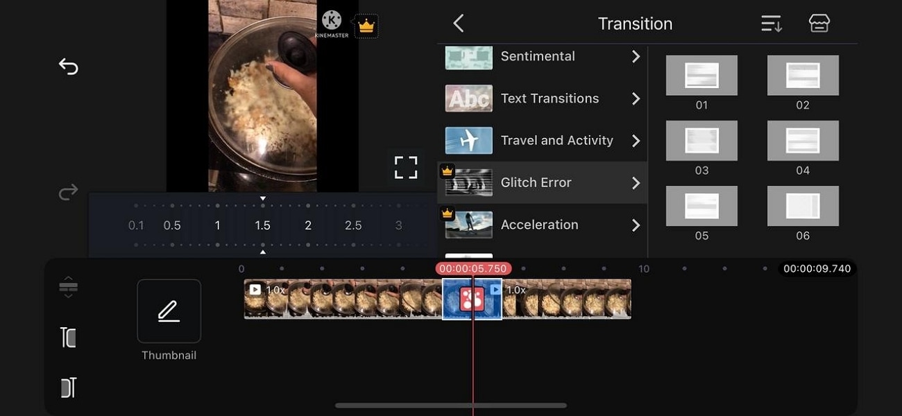 apply glitch error