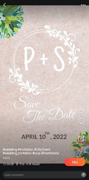 kinemaster wedding template 10