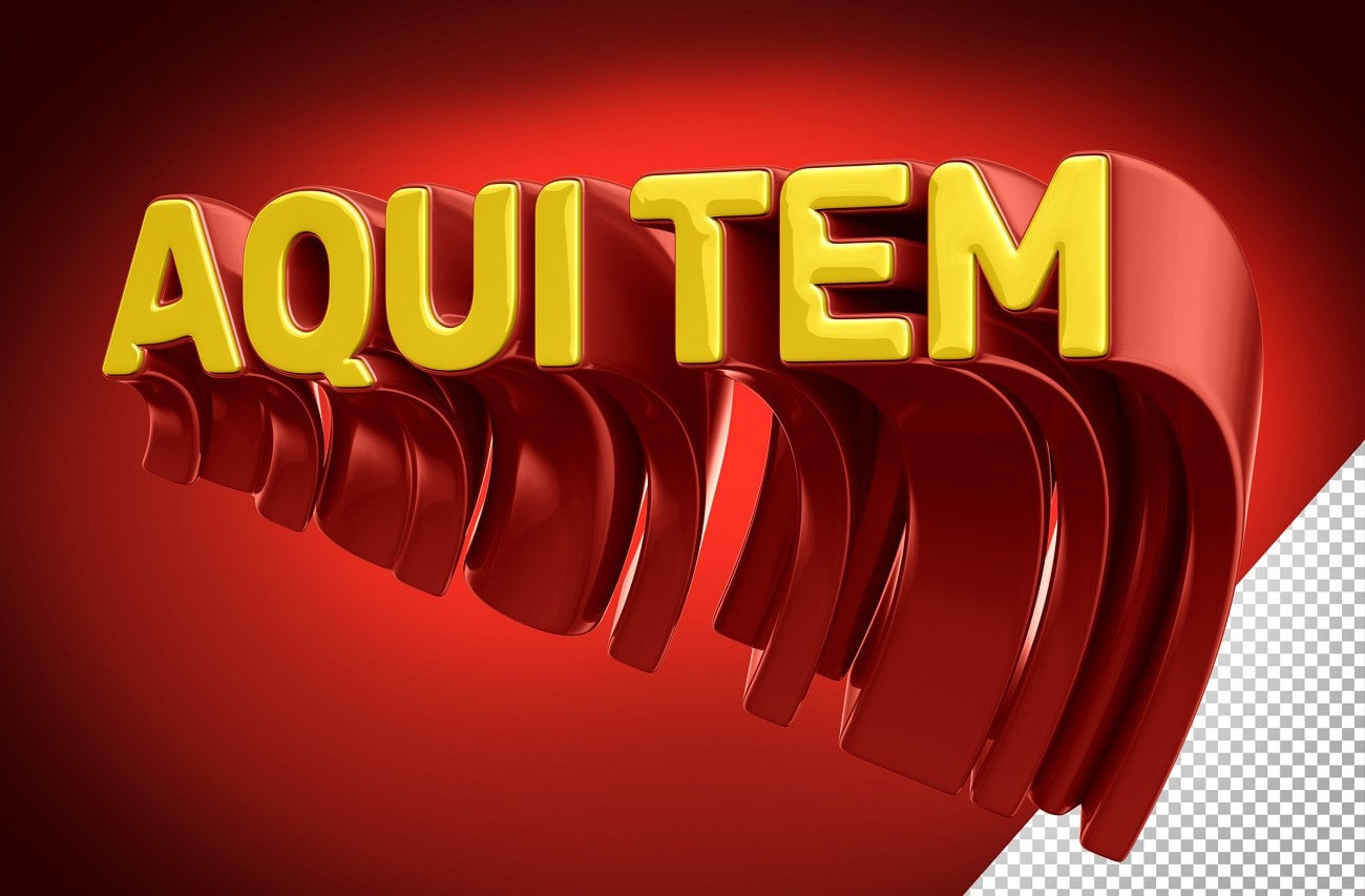 3d rotational text