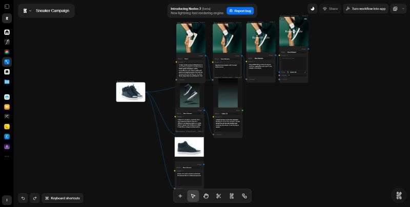 node editor in krea