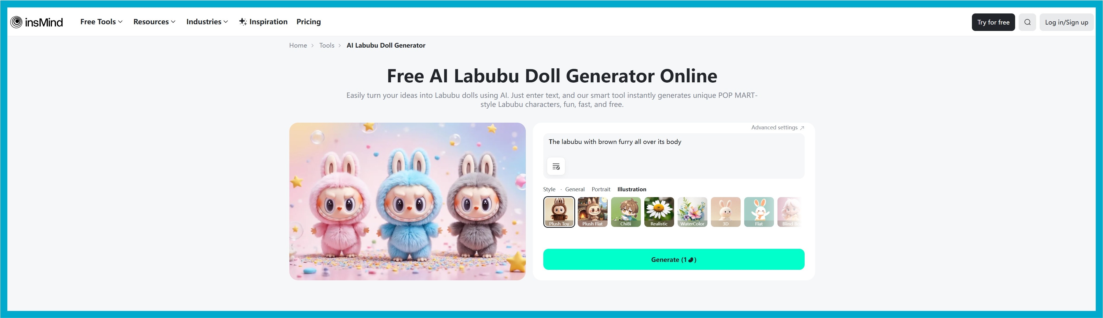 insmind labubu creator