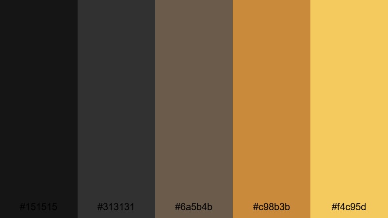 labyrinth torchlit passage greek mythology color palette with hex codes