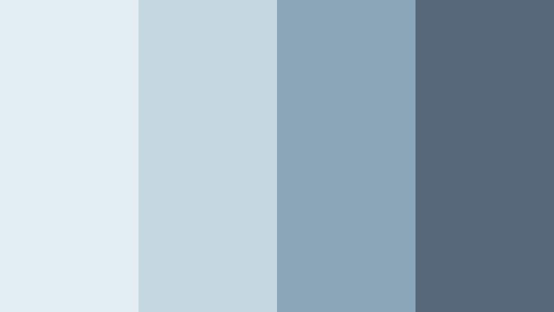 lakehouse quiet mist blue color palette with hex codes