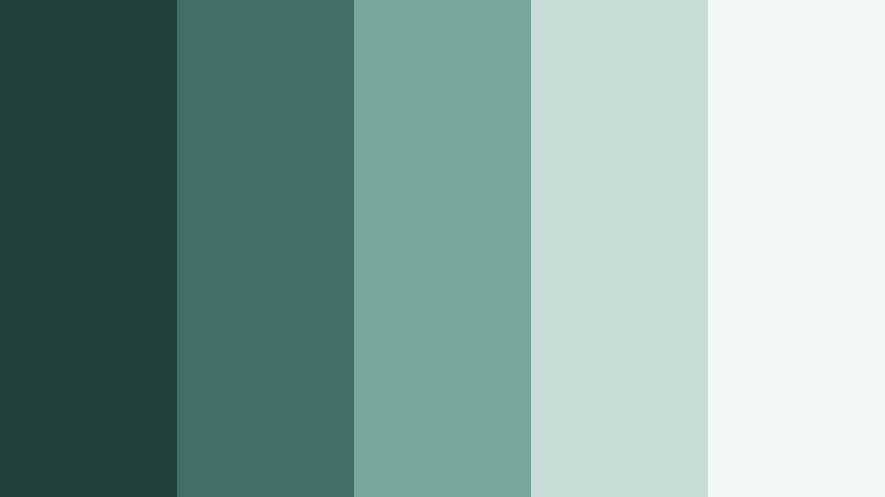 lakeshore stillness moss jade color palette with hex codes