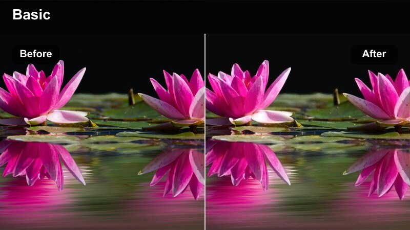 Macro shot of latte art in a mug on a café counter with soft creamy tones.