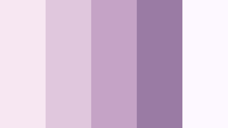 lavender champagne soiree blush lavender color palette with hex codes