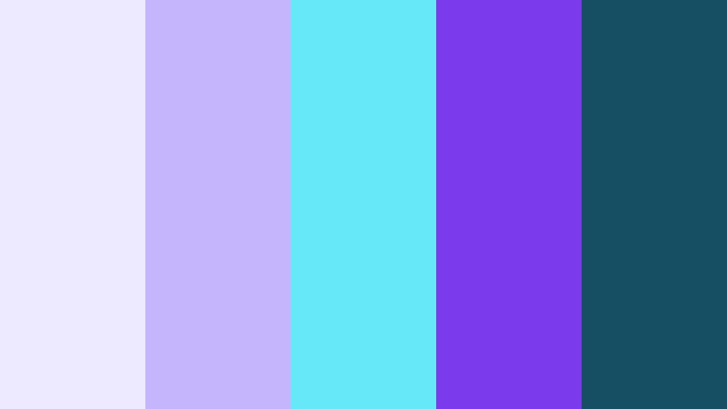 lavender circuit purple and cyan developer tool color color palette with hex codes