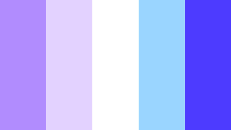 lavender cloud reverie luminous violet color palette with hex codes