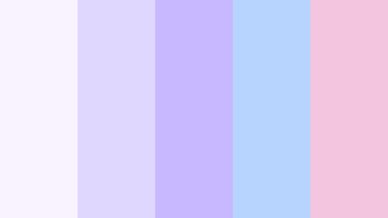 lavender edit glow vlog color color palette with hex codes