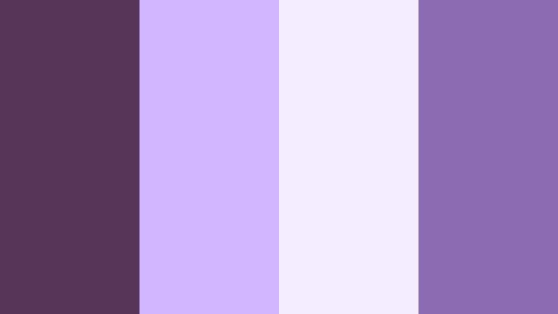 lavender plum haze plum shadow color palette with hex codes