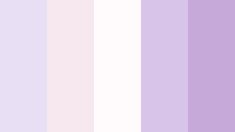 lavender silk blush lavender and white beauty store color color palette with hex codes