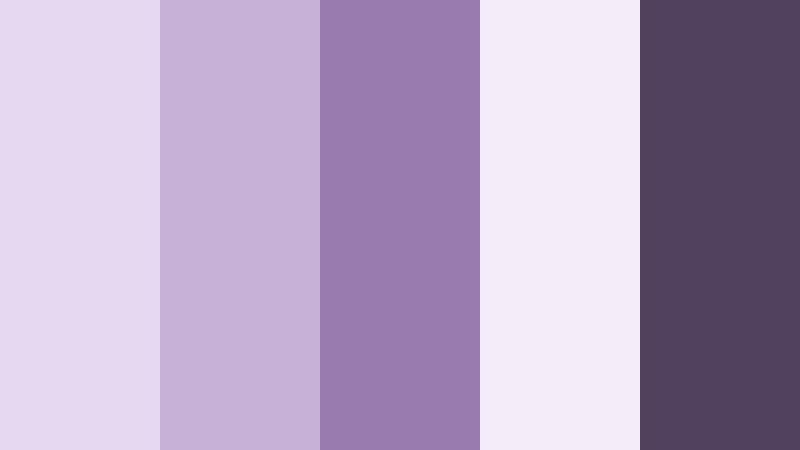 lavender silk story fashion video color color palette with hex codes