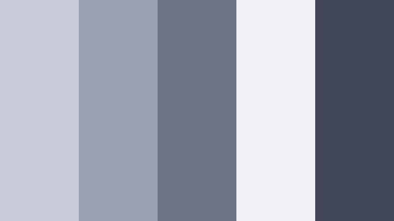 lavender steel skyline cool lavender gray color palette with hex codes