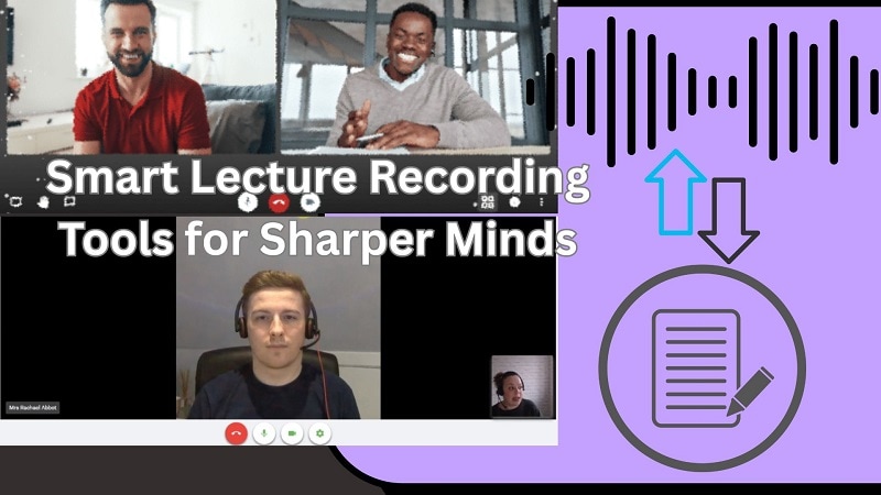 teachers and students online lecture