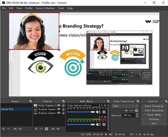 lecture capture tool obs studio
