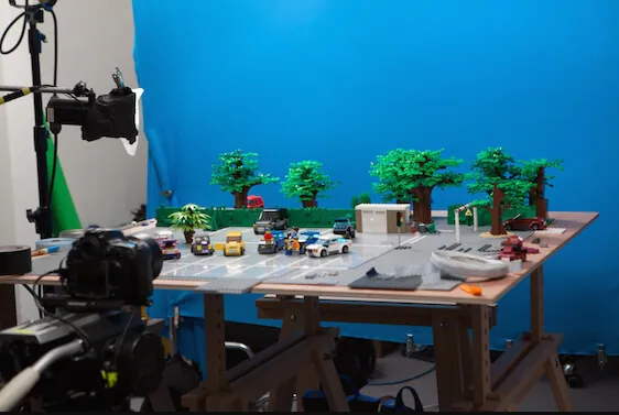 Ajustes de disparo Lego Stop Motion 