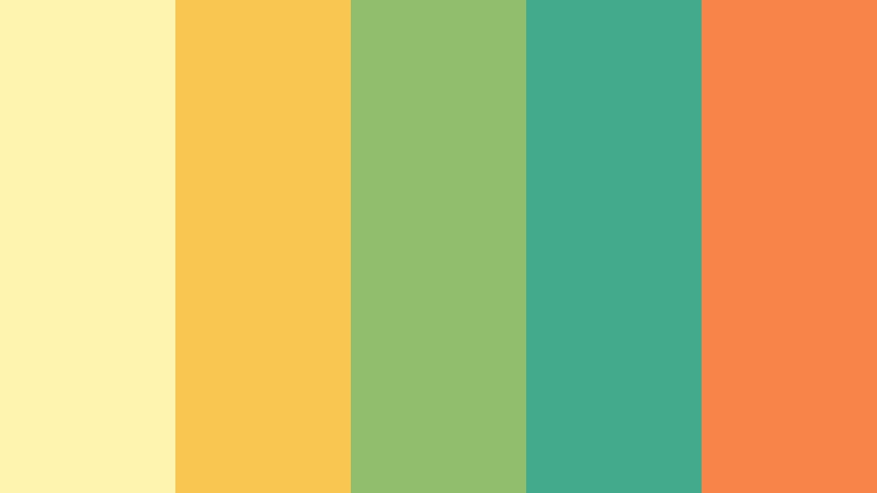 lemonade picnic party birthday video color color palette with hex codes