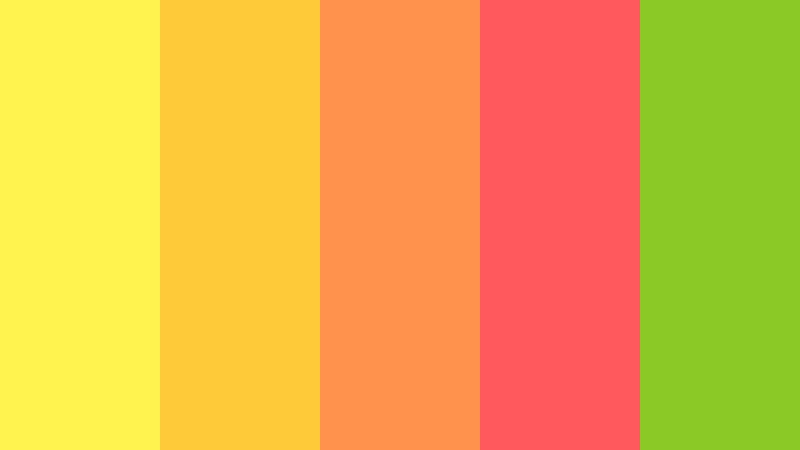 lemonade stand bright color palette color palette with hex codes