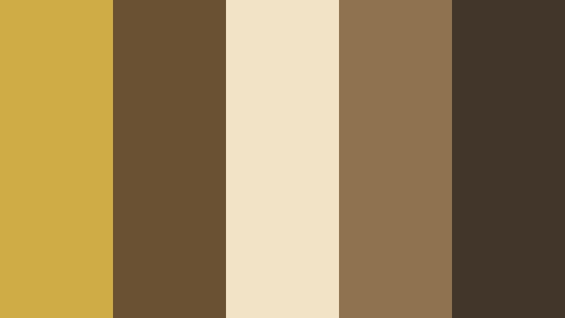 library amber grain old gold color palette with hex codes