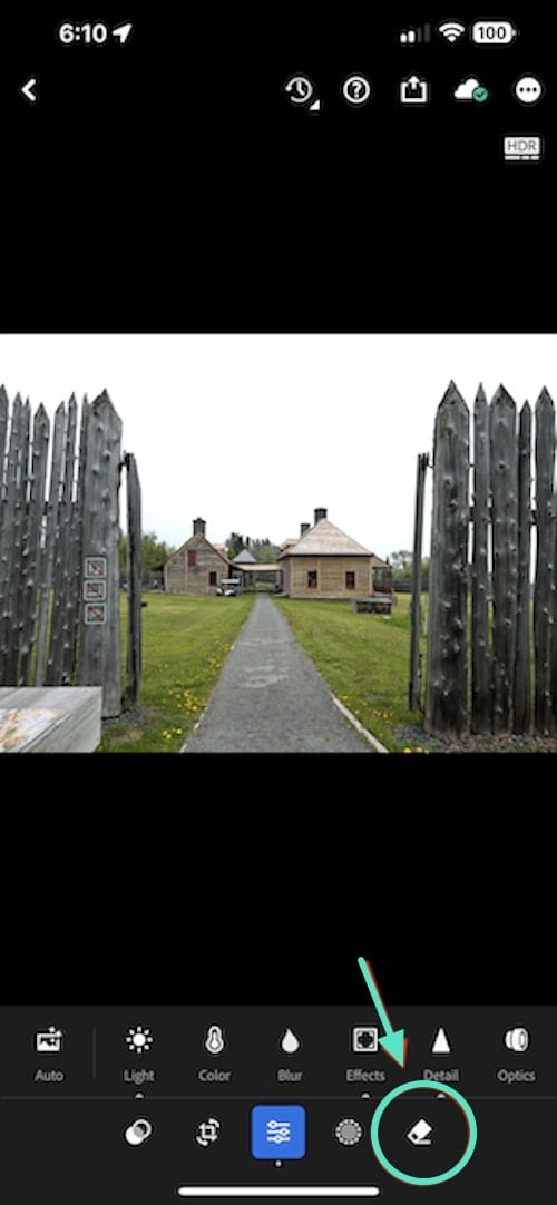 healing method lightroom app