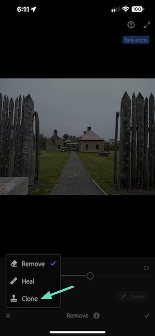 clone method lightroom app