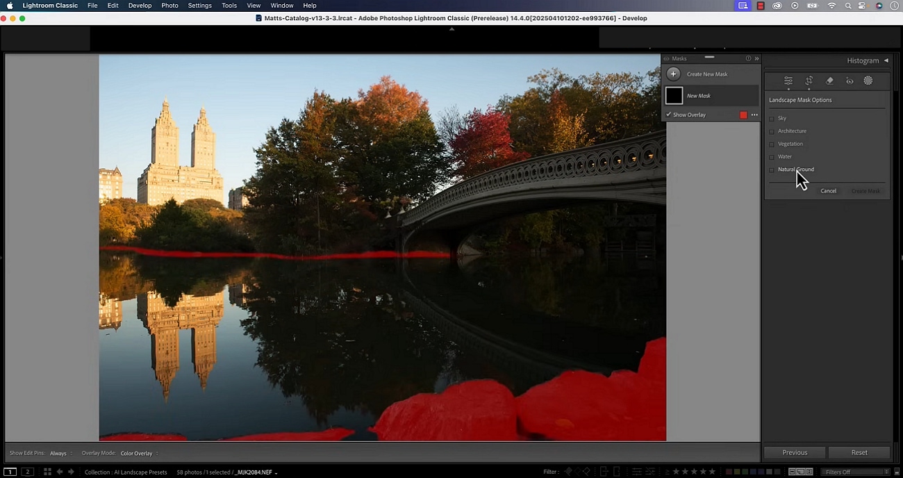 lightroom editing masks