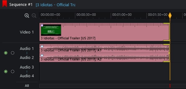 trimming video lightworks