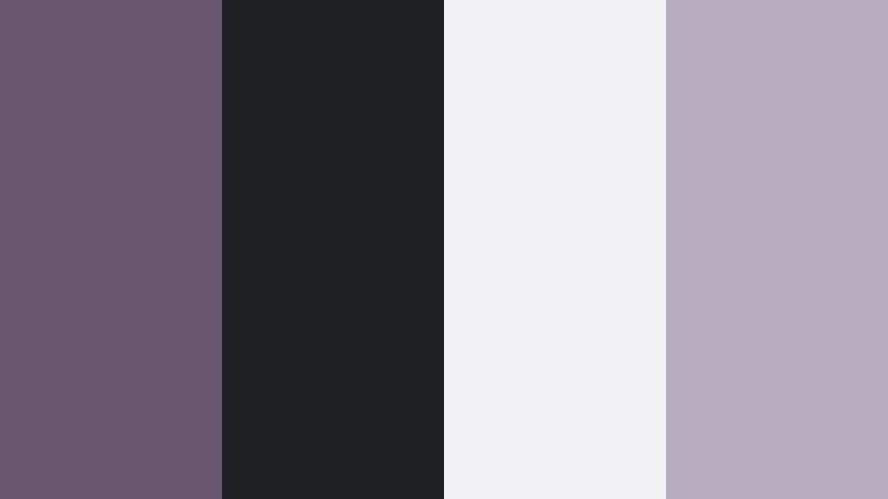 lilac charcoal luxe smoky lilac color palette with hex codes